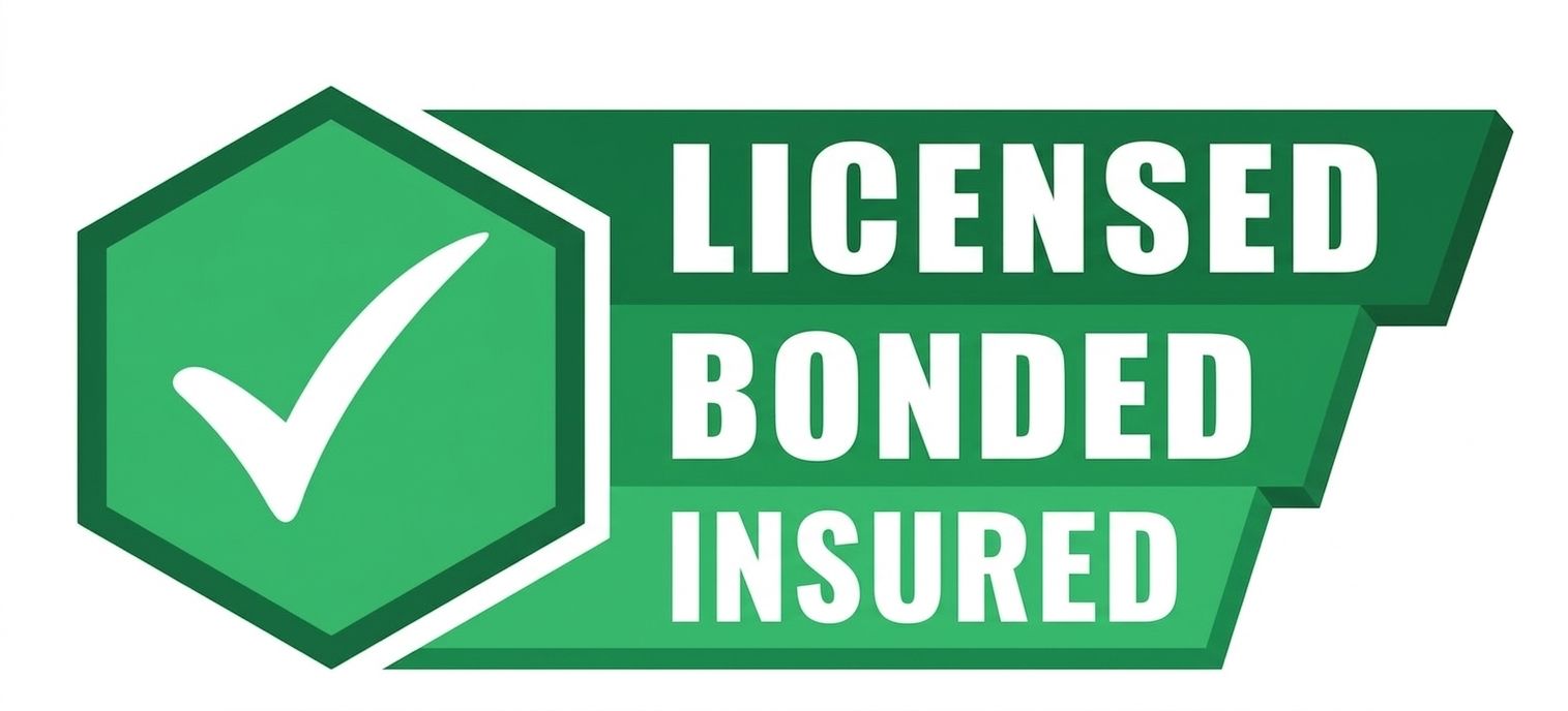 Licensed, Bonded & Insured